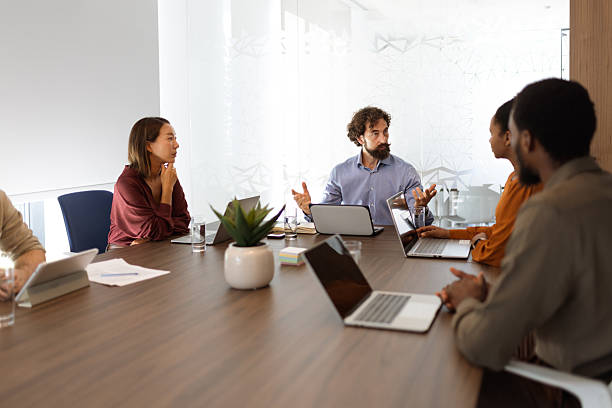 istock Team Engagement in Innovative Corporate Environment 2236562248