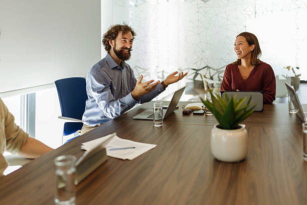 istock Team Engagement in Innovative Corporate Environment 2236562293