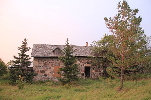 Farms and ranches and prairie scenery.