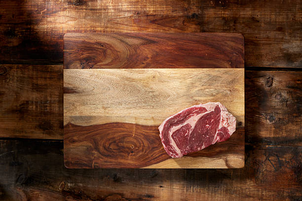 Raw Boneless Rib-Eye Steak