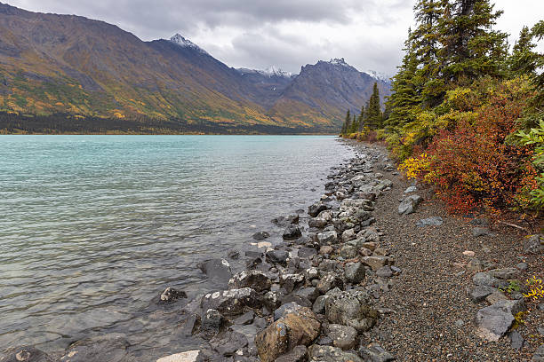 Sites from the Proenneke Homestead on Upper Twin Lake in Lake Clark National Park, including the hike to Teetering Rock.