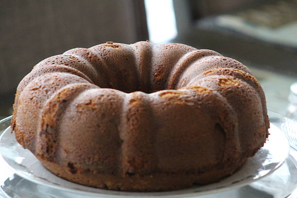 istock Golden-Brown Bundt Cake in Fluted Pan 2236579774