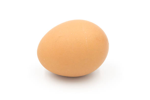 istock Chicken eggs on white background,  egg isolated on the white background, Close-up view of raw chicken eggs, chicken egg isolated on white background, Raw eggs on white background 2236580183