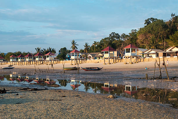 istock Beach in small village indonesia 2236583206