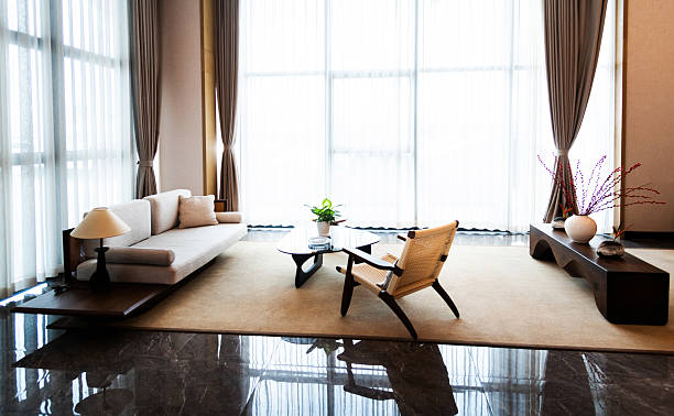 istock Modern living room with sofa and coffee table 2236590830