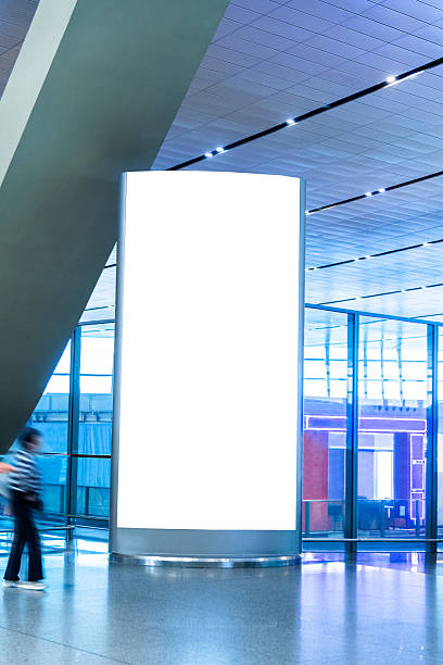 istock Blank billboard in the airport 2236592478