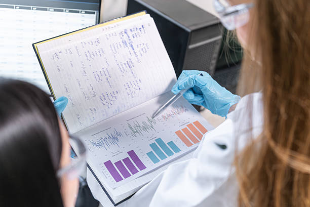istock Researchers Reviewing Genetic Data Charts 2236596904