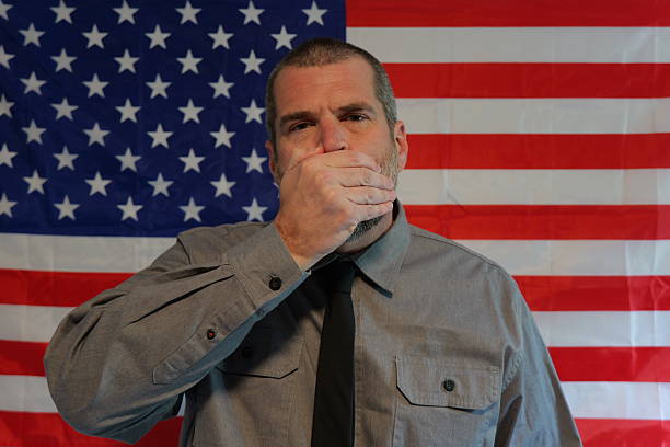 istock American Censorship Concept - White Male 2236600183