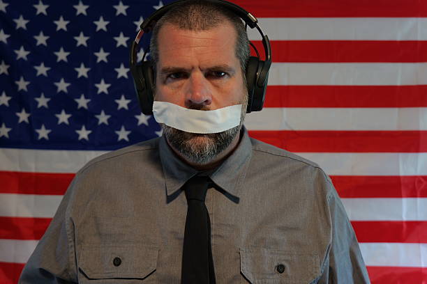 istock American Censorship Concept - White Male 2236600242