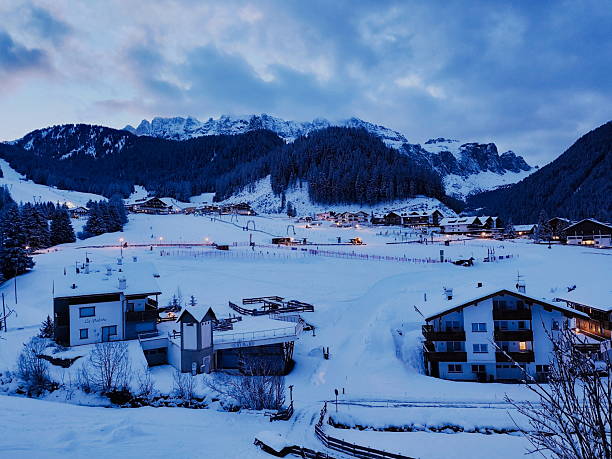 istock Snowy Harbor with Boats in Winter 2236610581