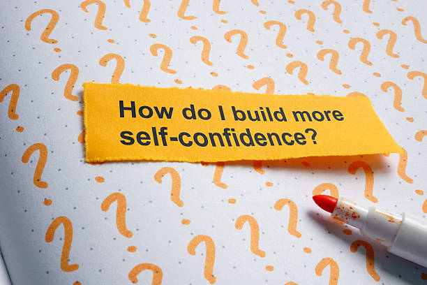 istock Question how do I build more self-confident symbolizing personal growth. 2236614853