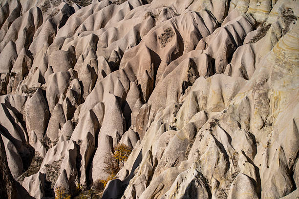 Views of cappadocia and caves in it. Mountains, rocks, caves and sands. Buildings in caves, High quality photo