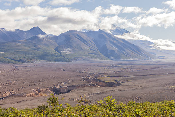Views while at the Valley of 10,000 Smokes in Katmai National Park in Alaska.