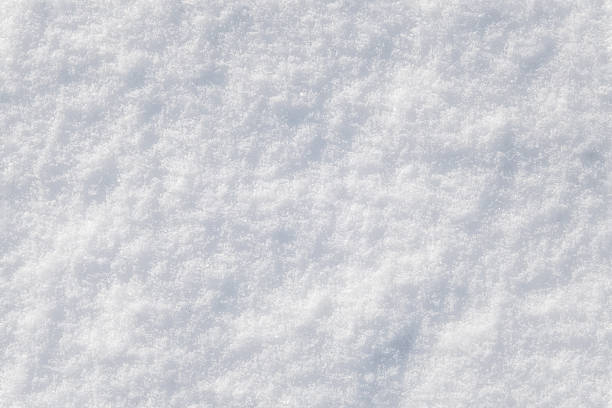 Close-up seamless loop ready background from soft and powdery fresh snow surface with subtle shadows and delicate texture.