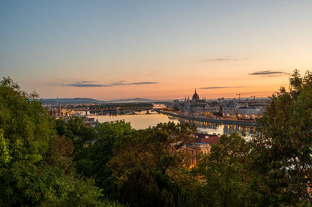 istock Night landscape of Budapest 2236632120
