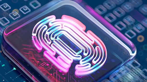 istock Fingerprint on CPU symbolizing personal identity, biometrics, cybersecurity, and data breach concepts. 2236634137