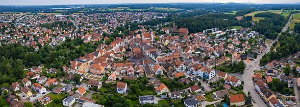 istock Aerial view around the city Hilpoltstein 2236638688