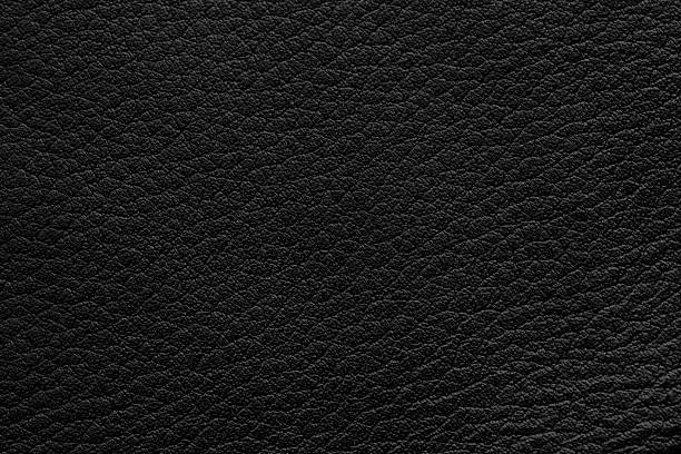 istock Black synthetic leather surface macro,imitation leather black pvc or background. 2236641954