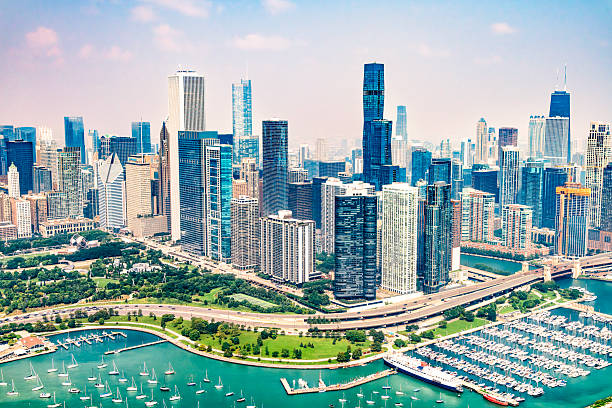istock Aerial Skyline Chicago 2236650590