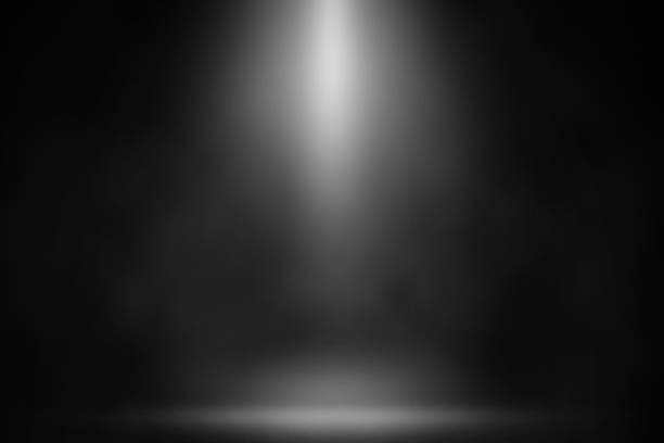 istock White spotlight on stage entertainment background, White lamp nightclub background. 2236655832