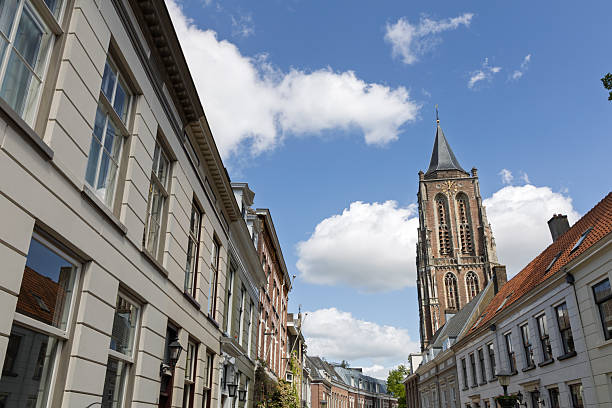 istock The striking Grote Kerk church tower dominates the Gorinchem skyline. 2236662487
