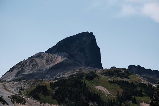 Cloud and snowy mountain and wind