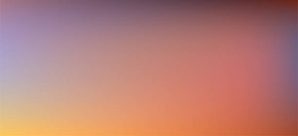 istock Gradient abstract fluid background, orange and blue color. Autumn warm red orange brown gradient  background. Template colored blurred gradation. Minimal fall smooth gradation. Vector abstract 2236675383