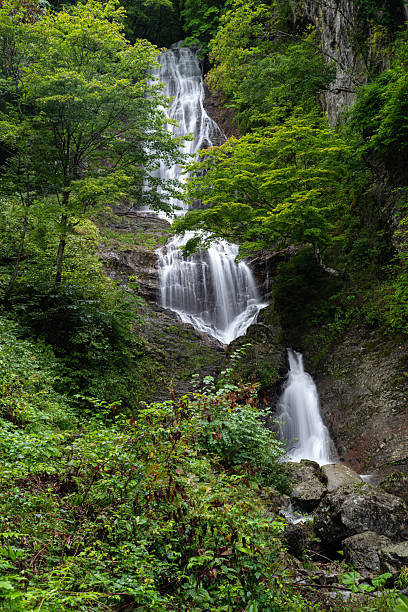 istock Karasawa Falls in the greenery 2236679026