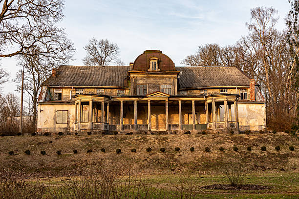 istock spring in nature, details and fragments of the Burtnieku castle complex, old castle objects, Latvia 2236680775