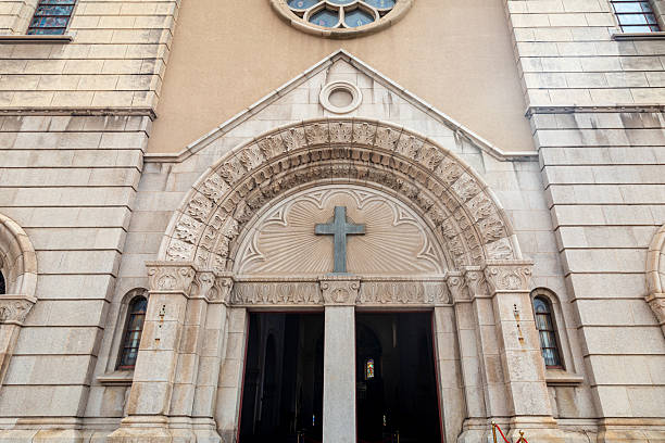 istock St. Michael's Cathedral, Qingdao 2236684553