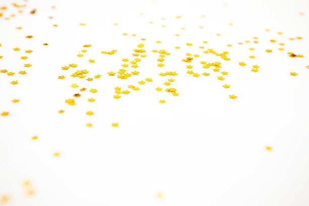 Gold stars background
