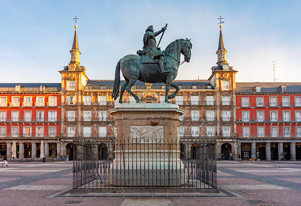 istock King Philip III statue on Plaza Mayor (Main square) in Madrid, Spain 2236690205