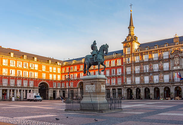 istock King Philip III statue on Plaza Mayor (Main square) in Madrid, Spain 2236690208