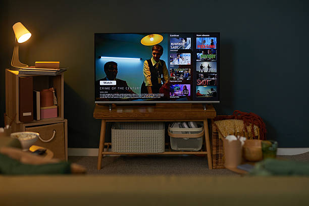 istock Streaming Television Series in Living Room 2236694559