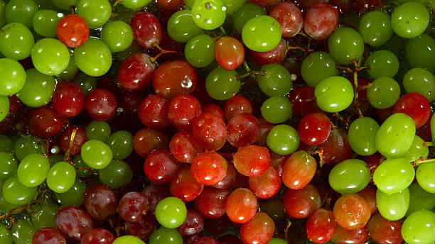 istock Freeze Motion Shot of Splashing Fresh Grapes 2236695162