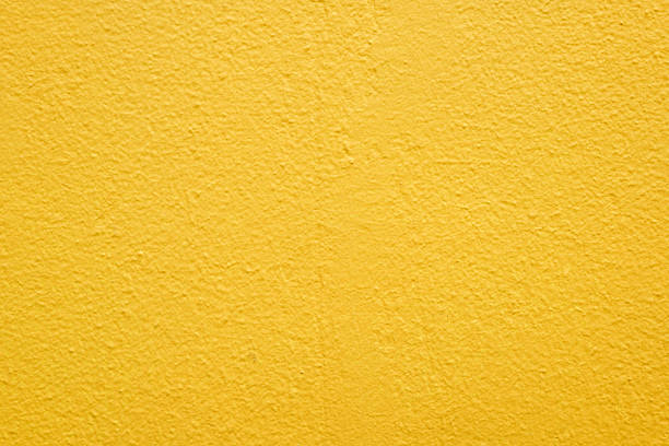 istock Yellow background,Yellow cement walls, yellow concrete floor 2236714849
