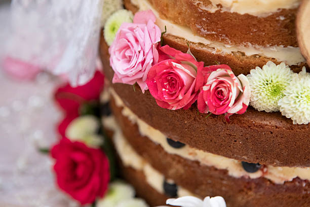 Wedding cake close-up