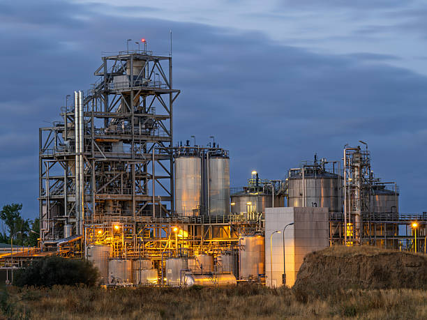 Bioethanol factory. Babilafuente, Salamanca