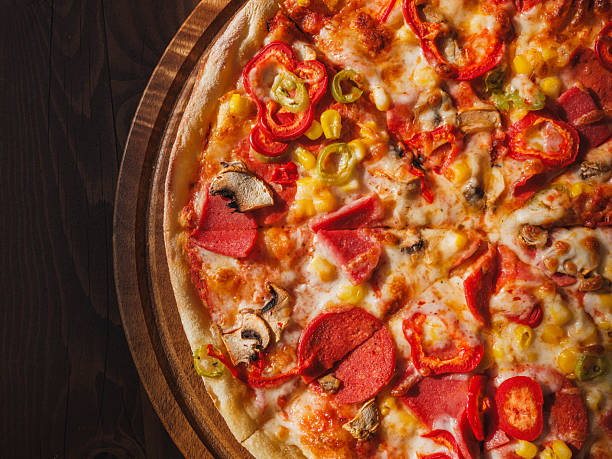 istock Delicious mixed Italian pizza in restaurant 2236738802