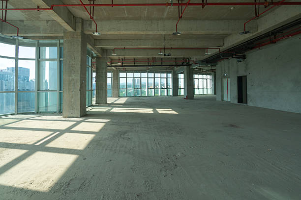 istock Undecorated interior space of office building 2236740563