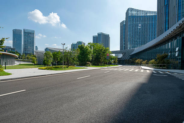 istock Highways and modern buildings in technology parks, Chongqing, China 2236742977
