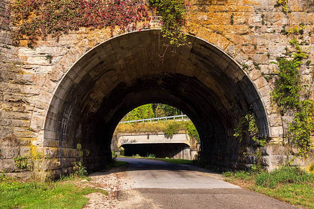 istock An Old Stone Arch Bridge In Autumn 2236743649