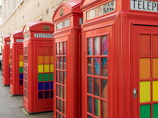 Telephone Boxes, City of London