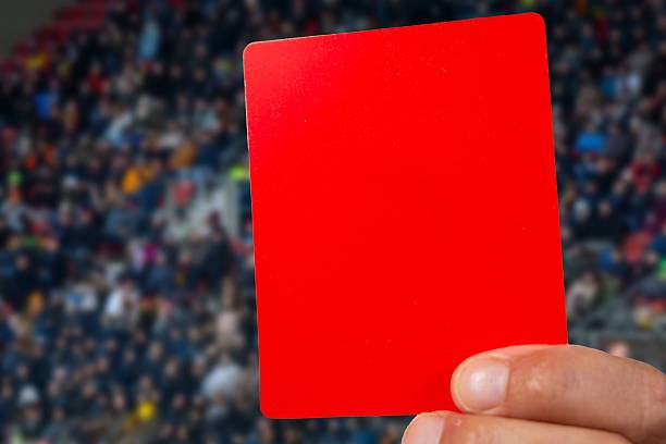 istock (Photomontage) Red card at a football match 2236747225