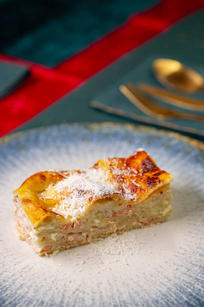 istock salmon lasagna for the Christmas holidays 2236752963