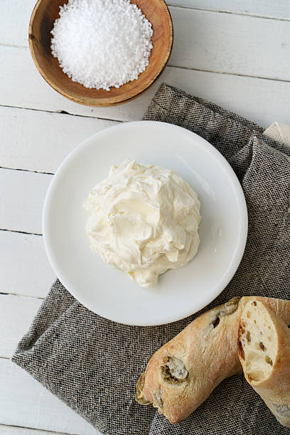 istock Whipped butter with an olive stick 2236763936