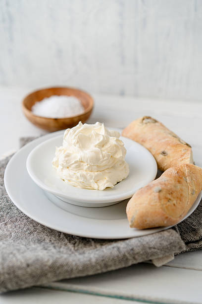 istock Whipped butter with an olive stick 2236764029