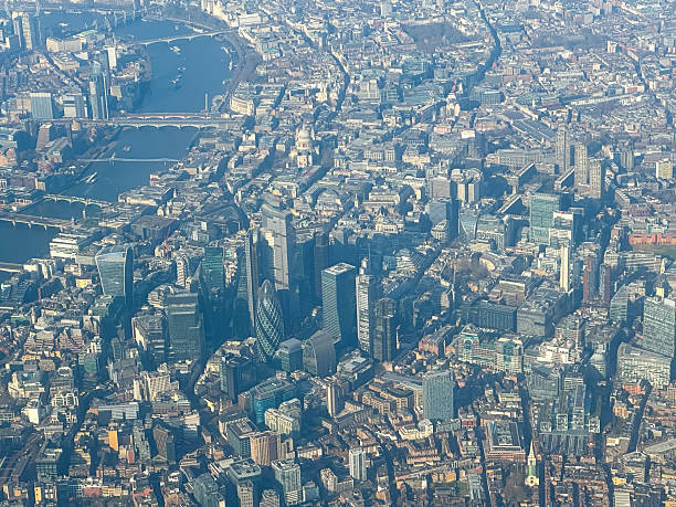 istock Aerial View of London 2236766037