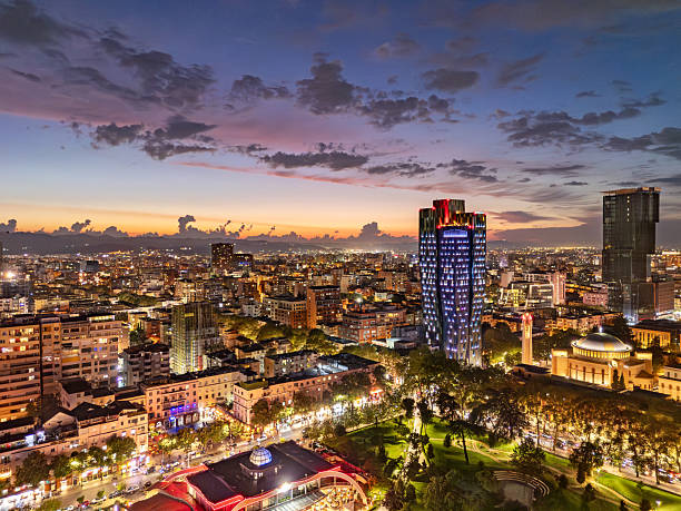 istock Tirana from the drone 2236766481