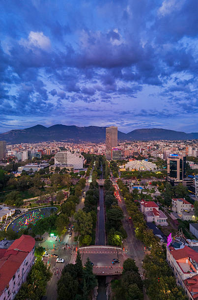 istock Tirana from the drone 2236766496